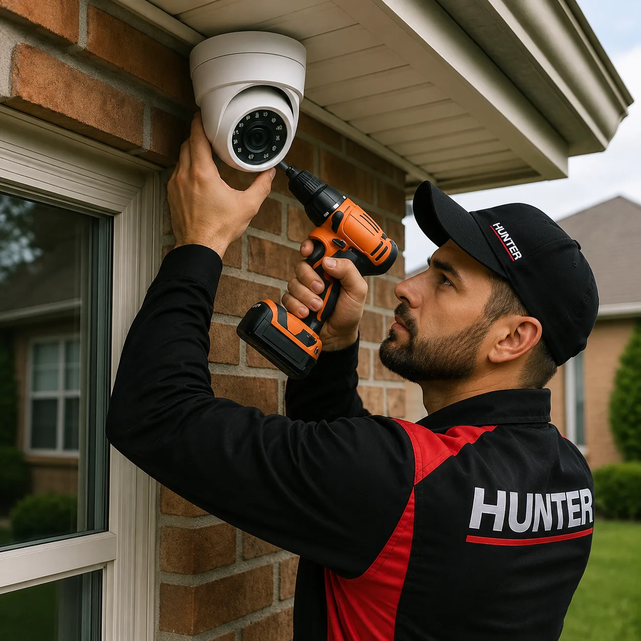 Instalação câmera Hunter
